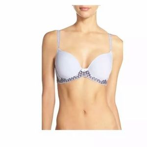 NWT Wacoal Underwire Lace Padded Contour Bra 32C